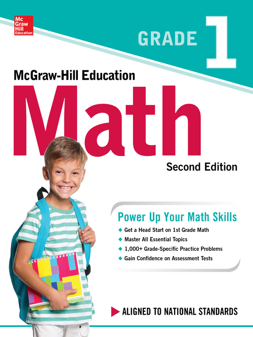 Title details for McGraw-Hill Education Math Grade 1 by McGraw Hill - Available